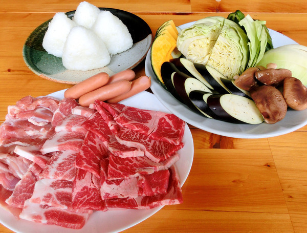 手ぶらでBBQセット