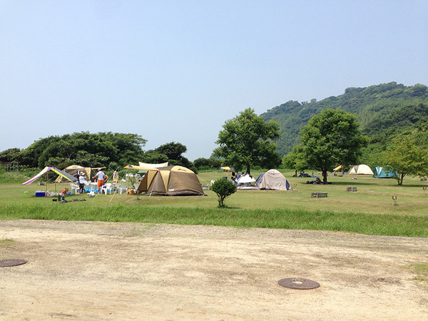 キャンプ風景