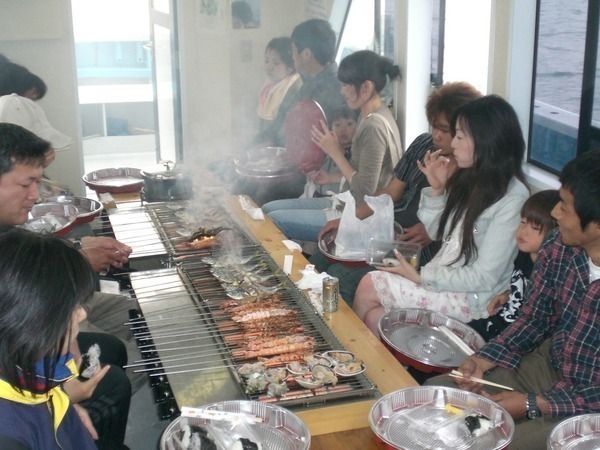 船上BBQイメージ