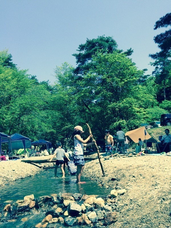 小川の周辺