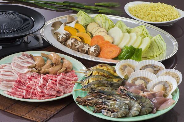 厳選4種の海鮮BBQセット