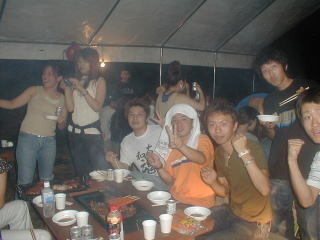 BBQ場