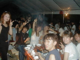 BBQ場