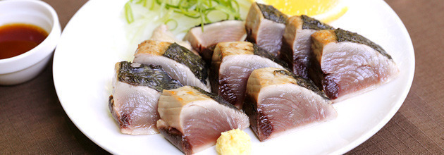 炭火焼カツオタタキ（中級バーべキューレシピ）
