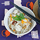 鶏釜飯（初級バーべキューレシピ）