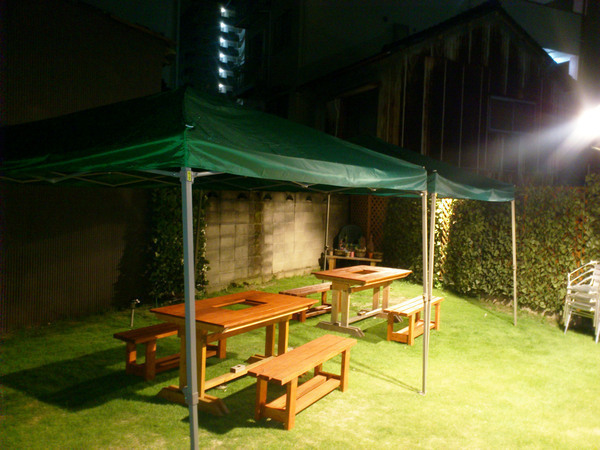 BBQ場