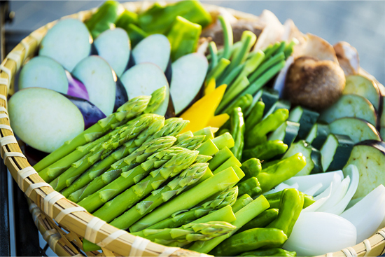 福岡県産の新鮮野菜