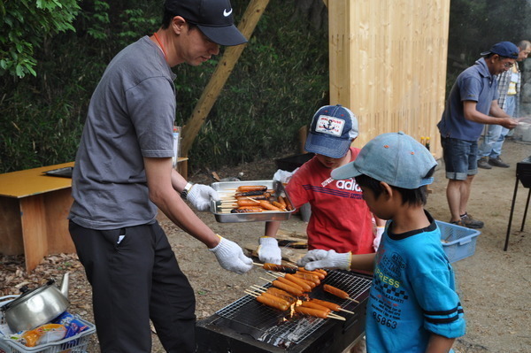 BBQ風景