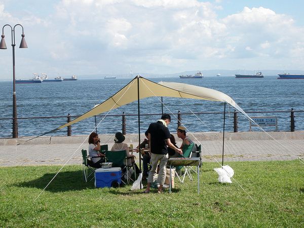 大黒ふ頭海釣り公園 デイキャンプ＆BBQガーデン