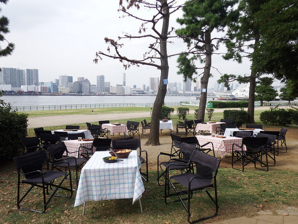 都立潮風公園バーベキュー広場