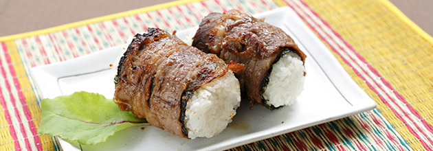 肉巻きおにぎり