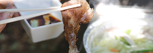 アウトドアしゃぶしゃぶ	（初級バーべキューレシピ）