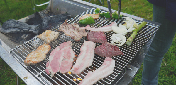 はーぶぽーく入りのBBQ食材