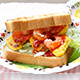 チキンナゲットのクラブハウスサンド（初級バーべキューレシピ）