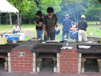 BBQ風景