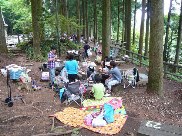 バーベキュー風景