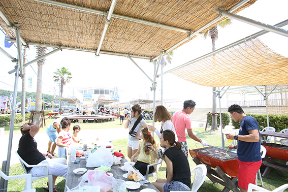 Beach Cafe Teria Hi Blue