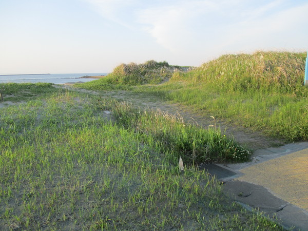 海まで30秒