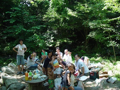 BBQ風景