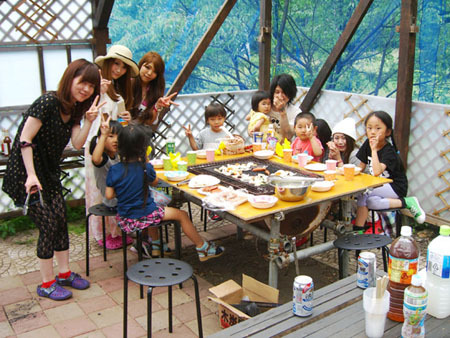 BBQ風景