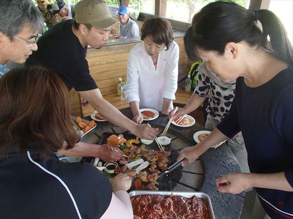 BBQ風景