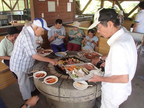 BBQ風景