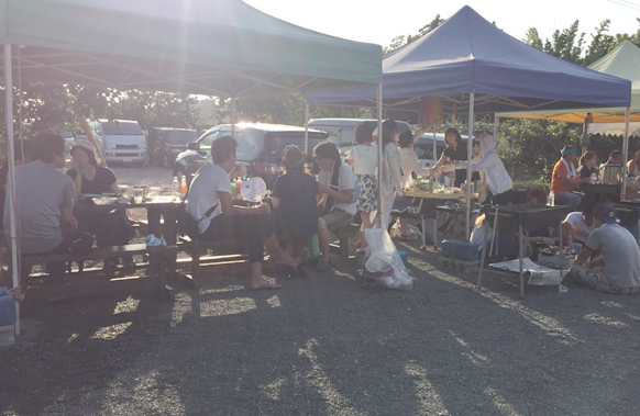 BBQ風景