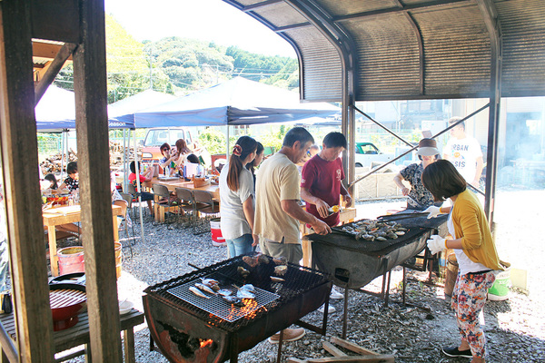 BBQ風景
