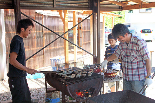 BBQ風景