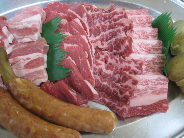 おすすめのBBQメニュー：もりもりセット