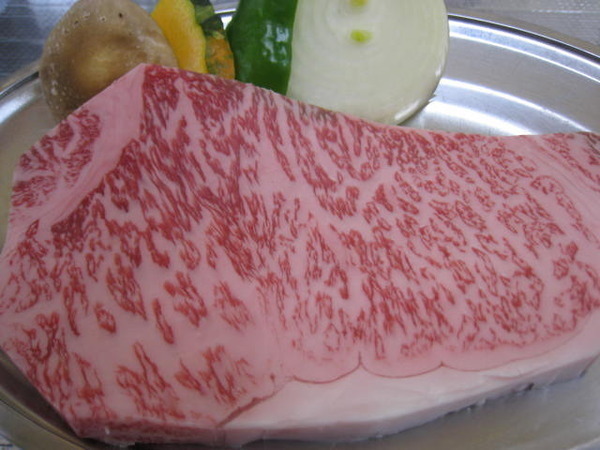 おすすめのBBQメニュー：特選サーロインステーキ150ｇ