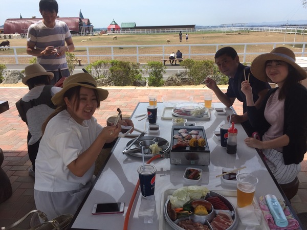 BBQ風景