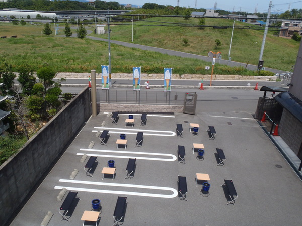 BBQ場