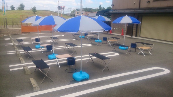 BBQ場