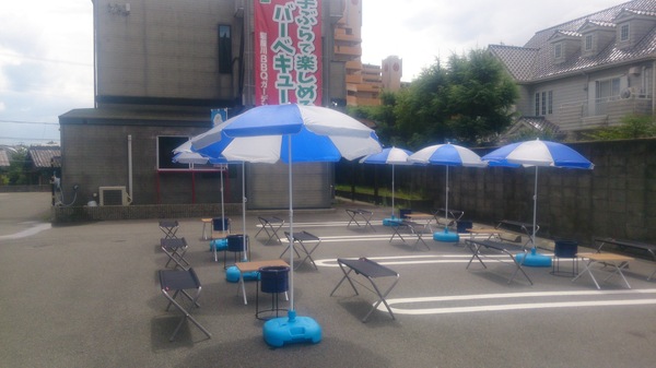 BBQ場