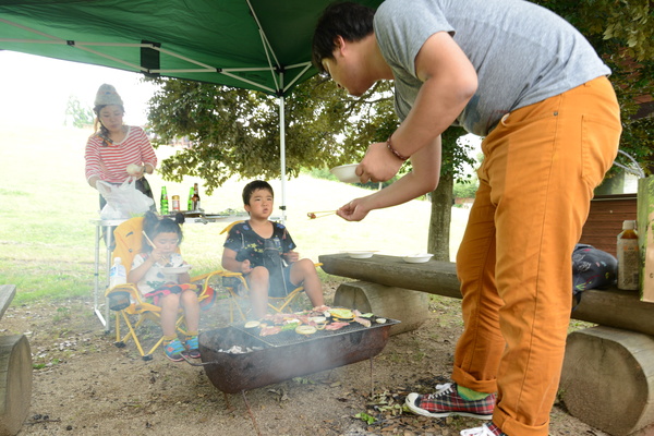 BBQ風景