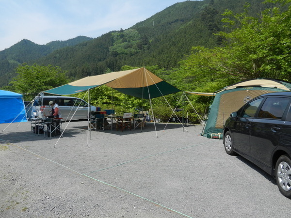 バーベキュー風景