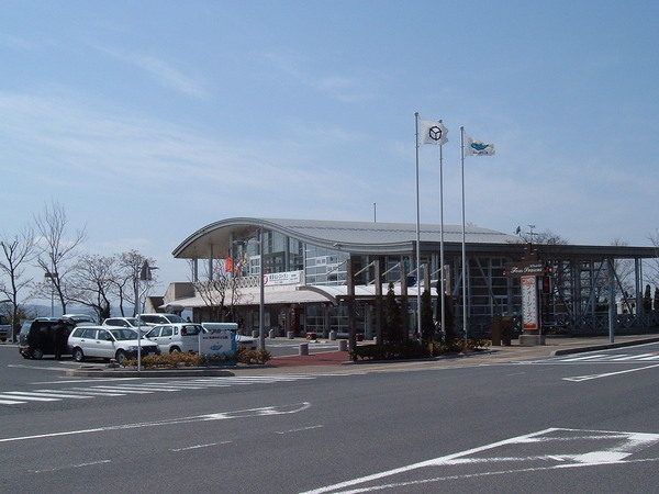 道の駅秋鹿なぎさ公園 外観