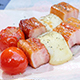 カチョカバロとベーコンの串焼き（初級バーべキューレシピ）