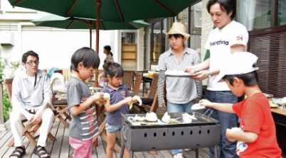 BBQ風景