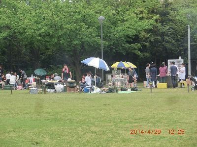 BBQの様子