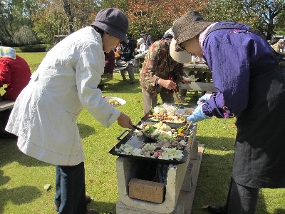 BBQ風景