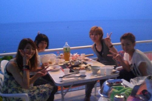 BBQの様子