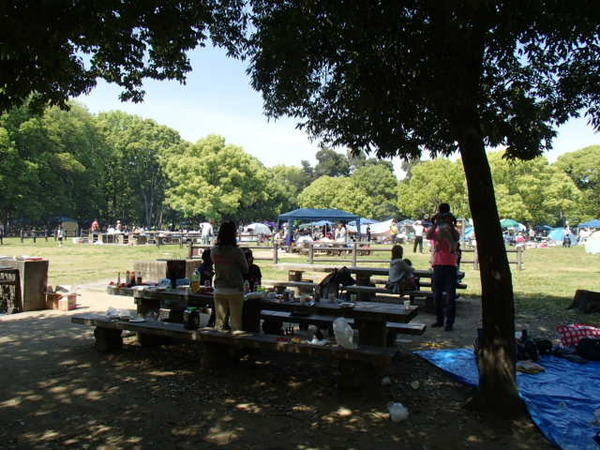 BBQの様子