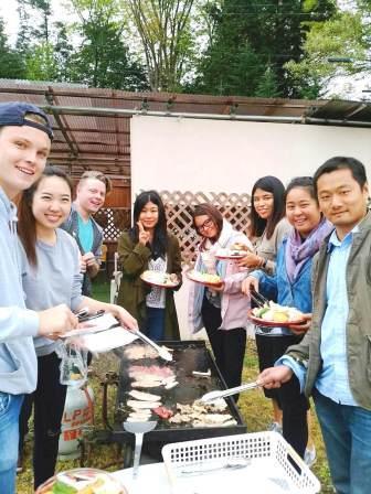 BBQ風景
