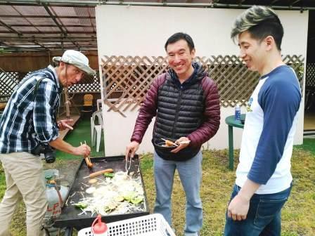 BBQ風景