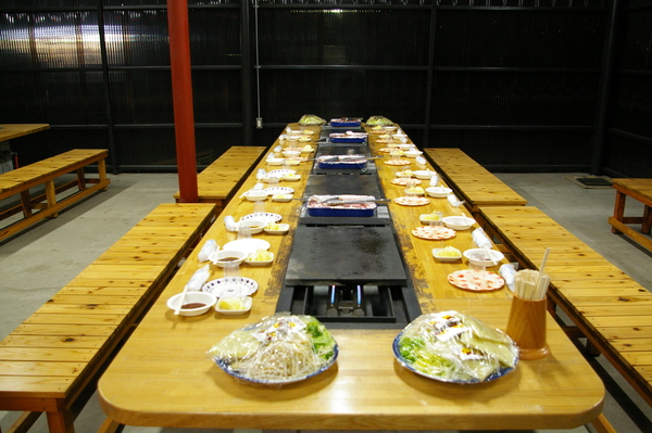 BBQ場