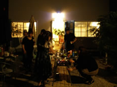 夜は満天の星空の下でBBQをお楽しみください