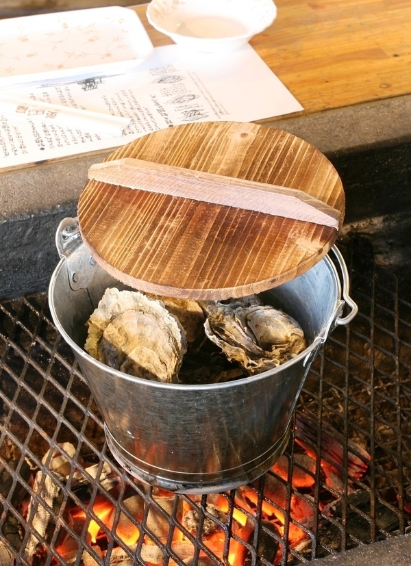 とれたての食材で、セルフでバーベキュー