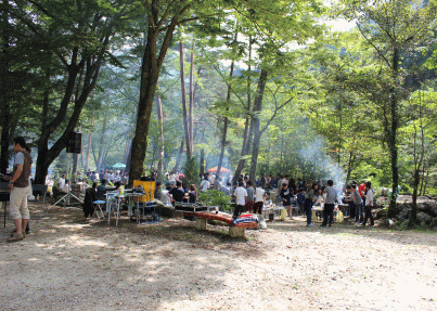 北恵那キャンプ場